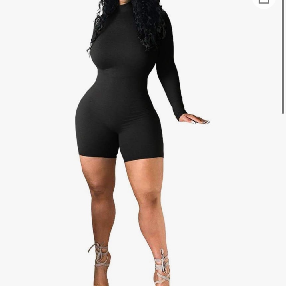 Long sleeve romper